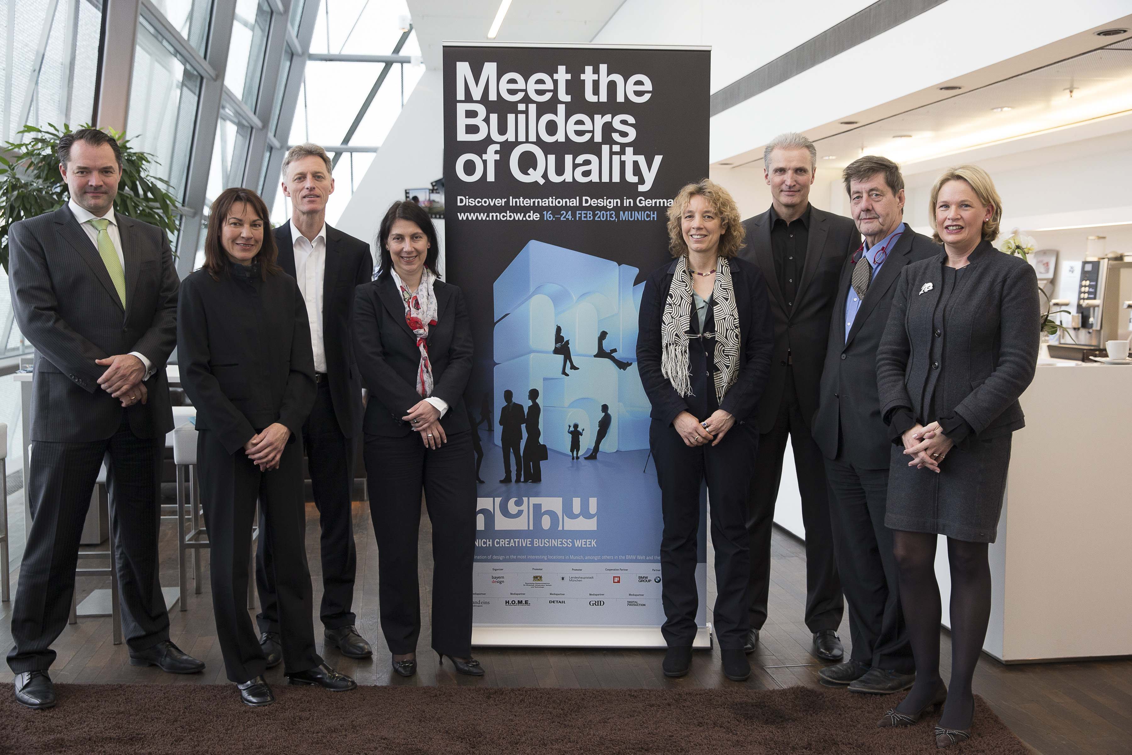 v.l.n.r. Muderlak, Lenk, Kapp, Hessel, Dr. Claus, Wiegmann, Prof. Dr. Hufnagl, v. Campe v.l.n.r. Muderlak, Lenk, Kapp, Hessel, Dr. Claus, Wiegmann, Prof. Dr. Hufnagl, v. Campe