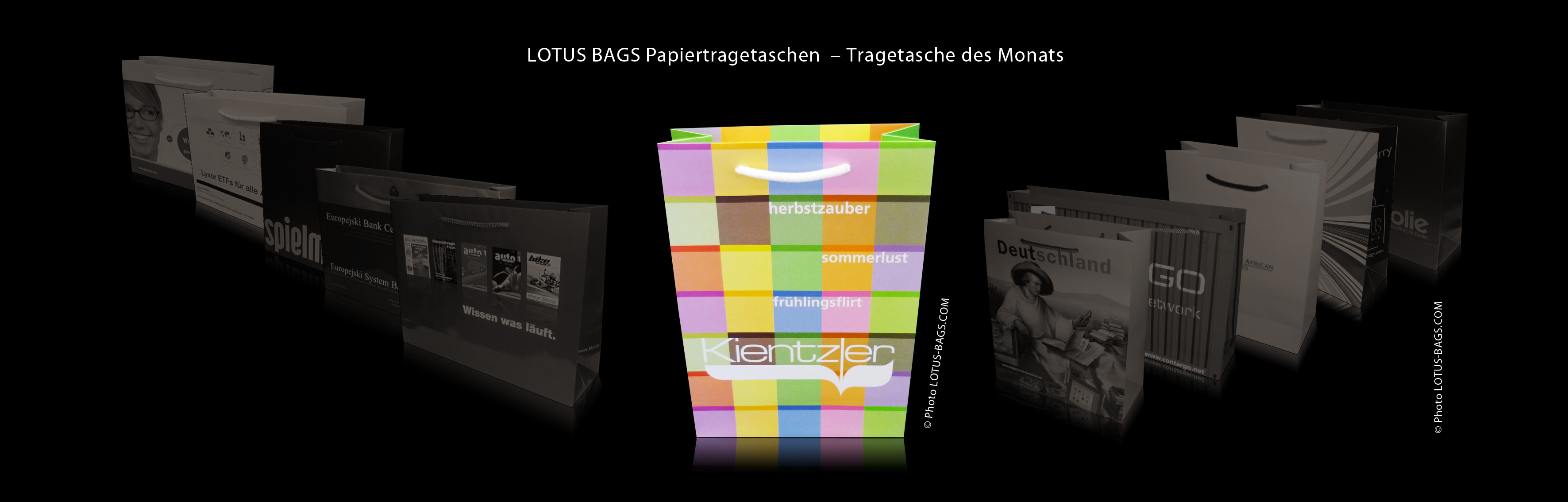 LOTUS BAGS Papiertragetaschen ? Tragetasche des Monats LOTUS BAGS Papiertragetaschen ? Tragetasche des Monats