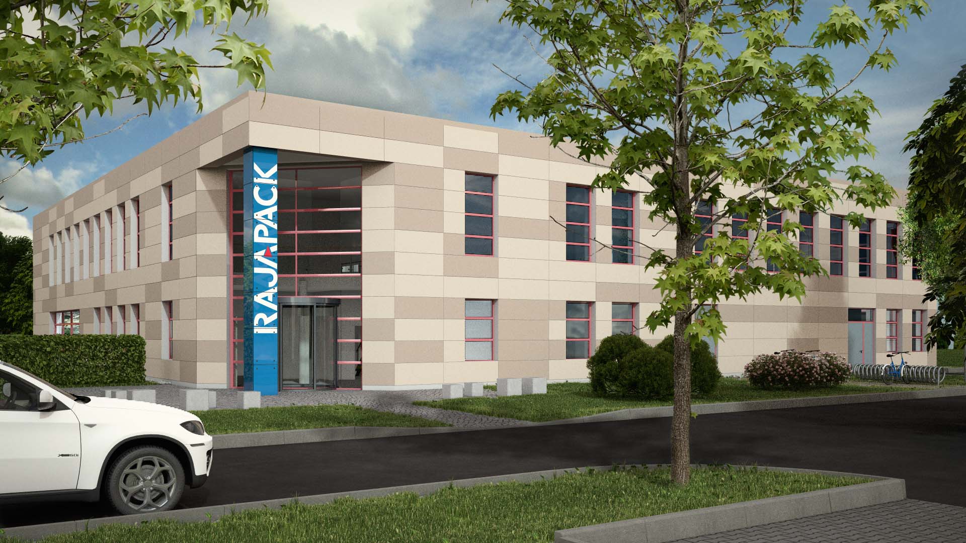 Im neuen Verwaltungsgebäude von Rajapack in Ettlingen finden bis zu 120 Mitarbeiter Platz. Im neuen Verwaltungsgebäude von Rajapack in Ettlingen finden bis zu 120 Mitarbeiter Platz.