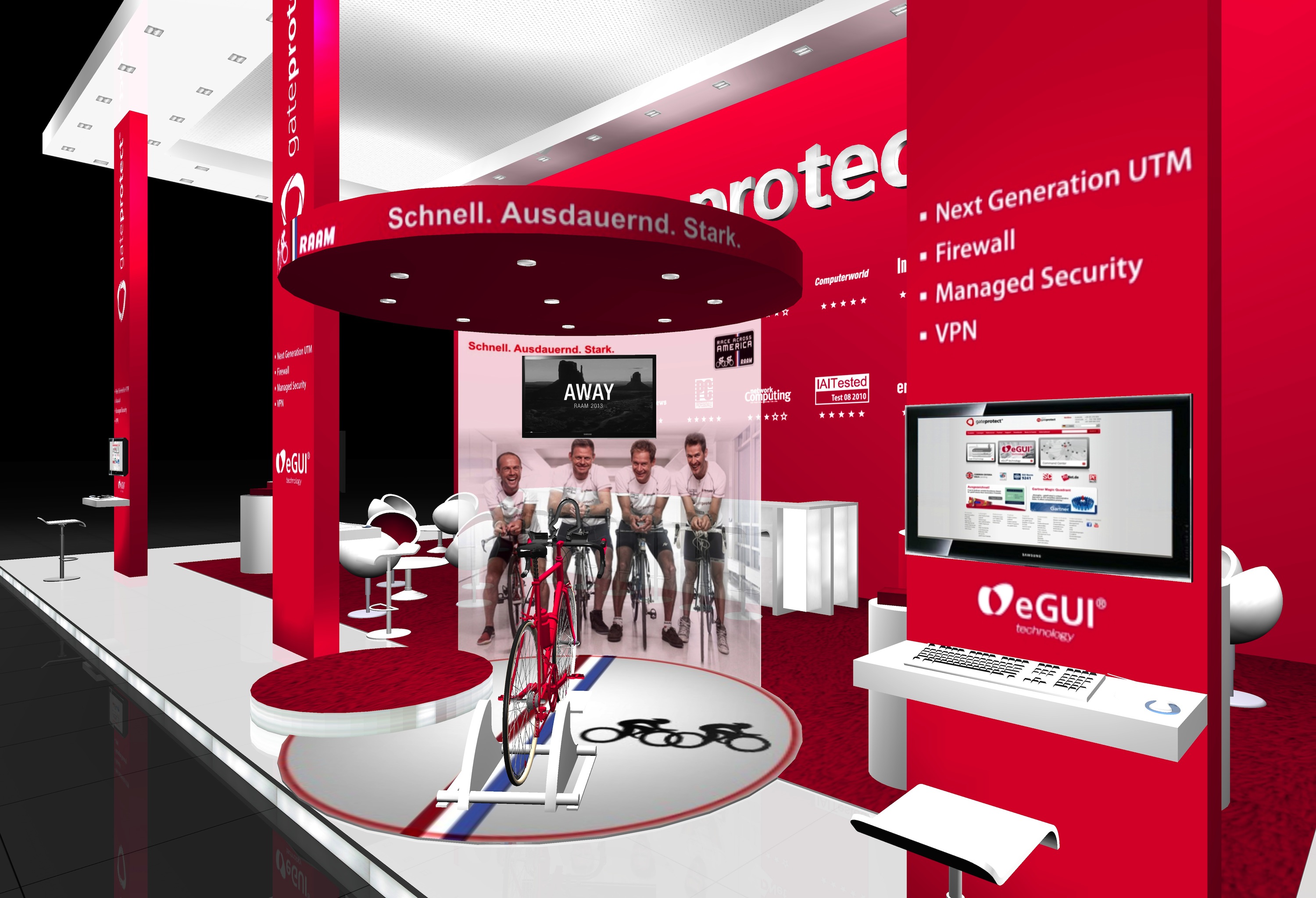 gateprotect-Stand auf der CeBIT 2013 gateprotect-Stand auf der CeBIT 2013
