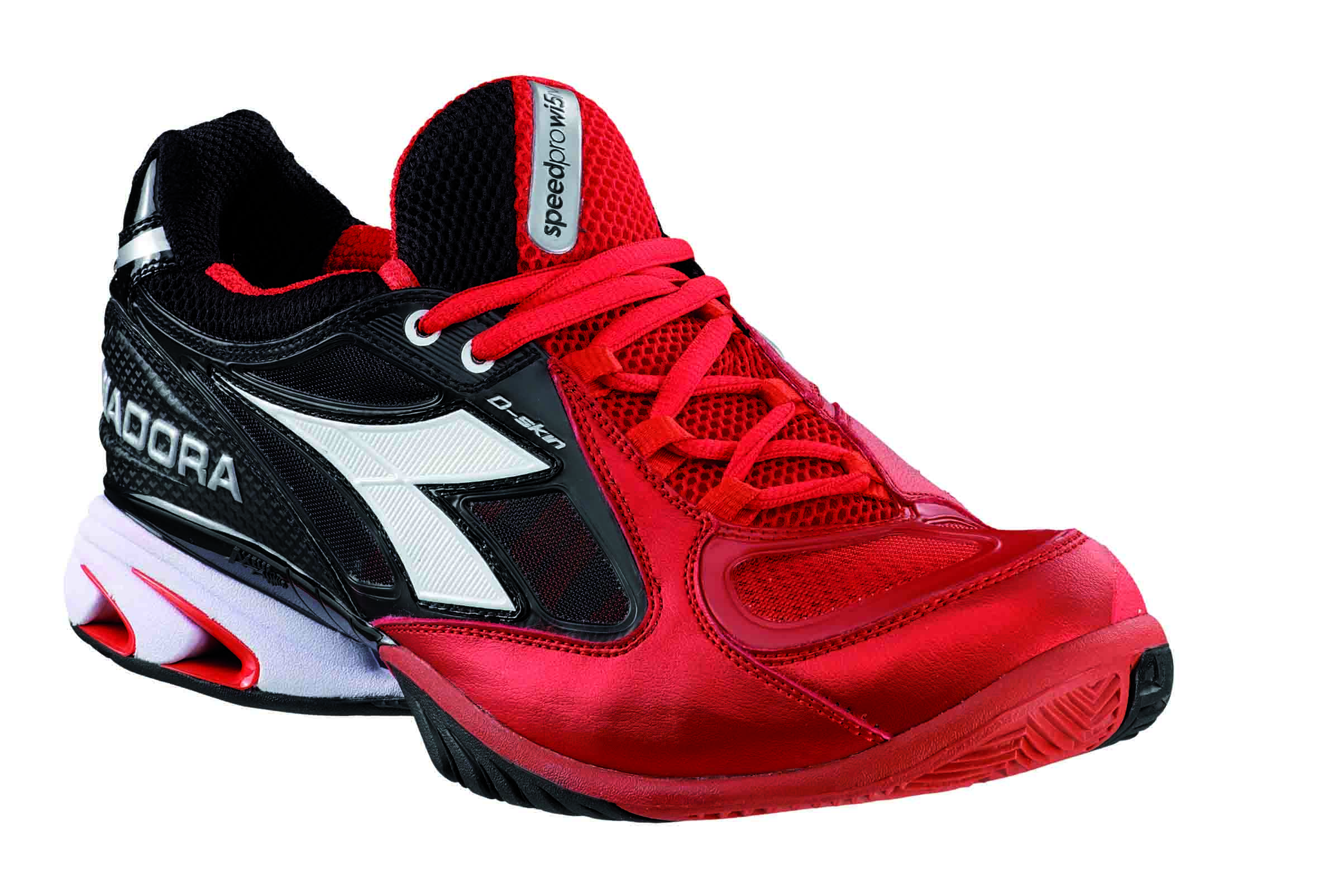 Sportlicher Tennis-Schuh mit idealer Passform für Turnierspieler Sportlicher Tennis-Schuh mit idealer Passform für Turnierspieler