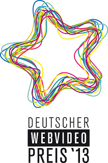 Logo Deutscher Webvideopreis 2013 Logo Deutscher Webvideopreis 2013