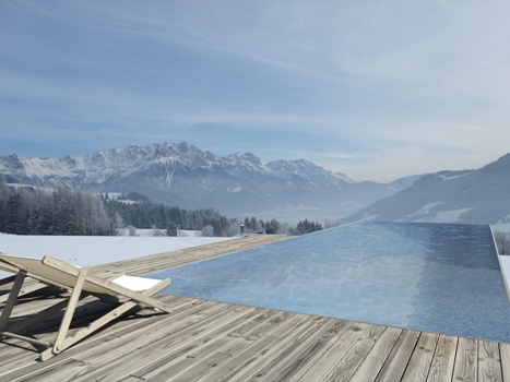 Priesteregg - Willy-Bogner-Chalet - Pool