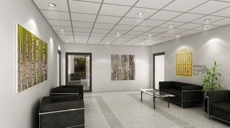 Innenansicht/Entree „Das Bürohaus“ Innenansicht/Entree „Das Bürohaus“