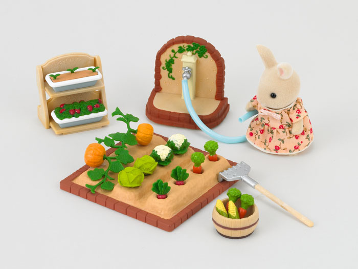 Ab ins Beet: Sylvanian Families Gemüsegarten-Set. Ab ins Beet: Sylvanian Families Gemüsegarten-Set.