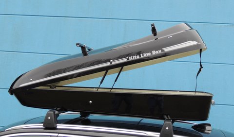Beluga 200 x 90 x 50 cm mit Surfbretthalter für den Kite-Surfer Beluga 200 x 90 x 50 cm mit Surfbretthalter für den Kite-Surfer