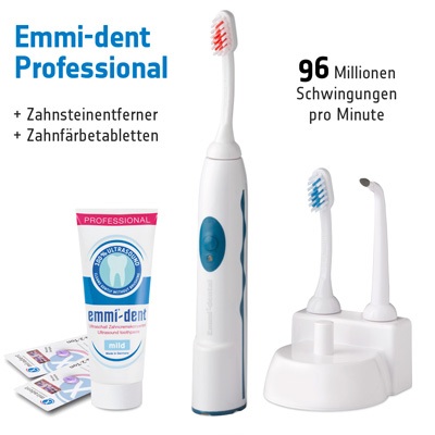 Weltweit patentierte und einzige 100 % Ultraschall Zahnbürste Weltweit patentierte und einzige 100 % Ultraschall Zahnbürste