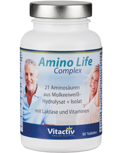 Amino Life Complex - Aminosäurenkomplex speziell für Menschen ab 50 Jahren Amino Life Complex - Aminosäurenkomplex speziell für Menschen ab 50 Jahren