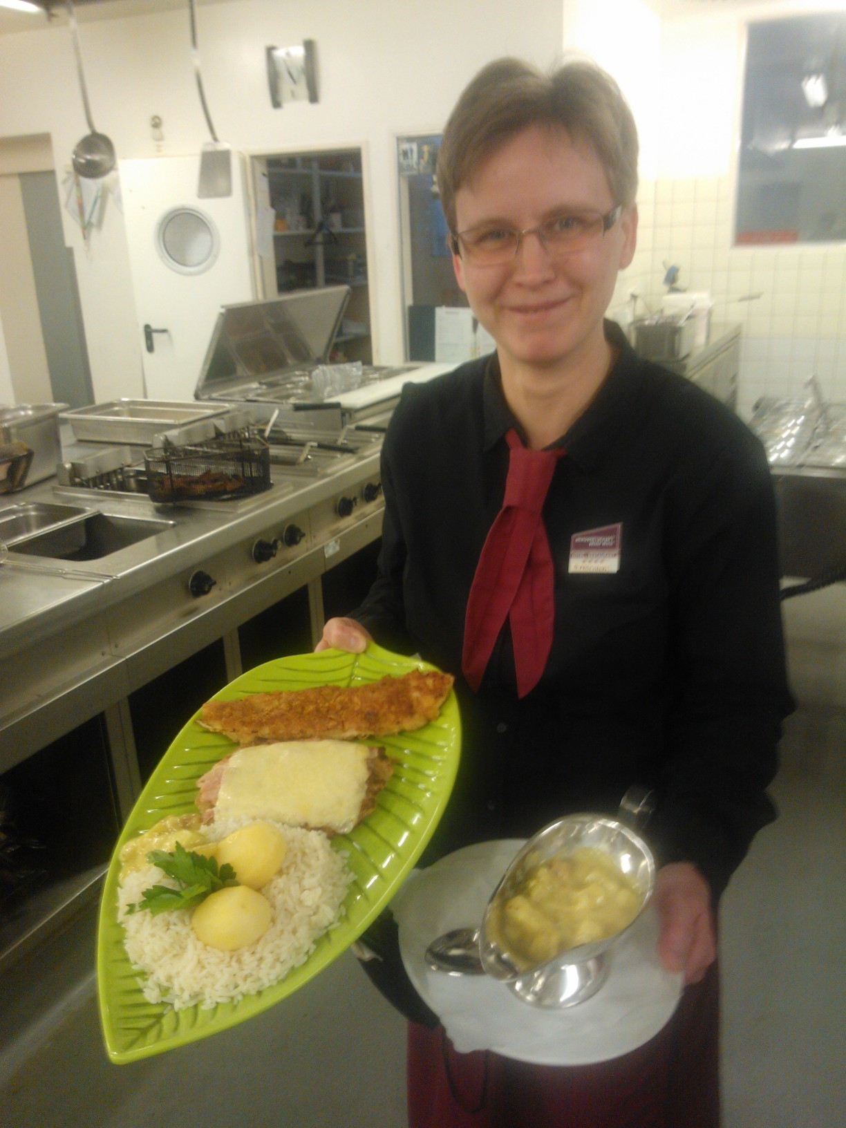 Unser Dick und Doof-Schnitzel