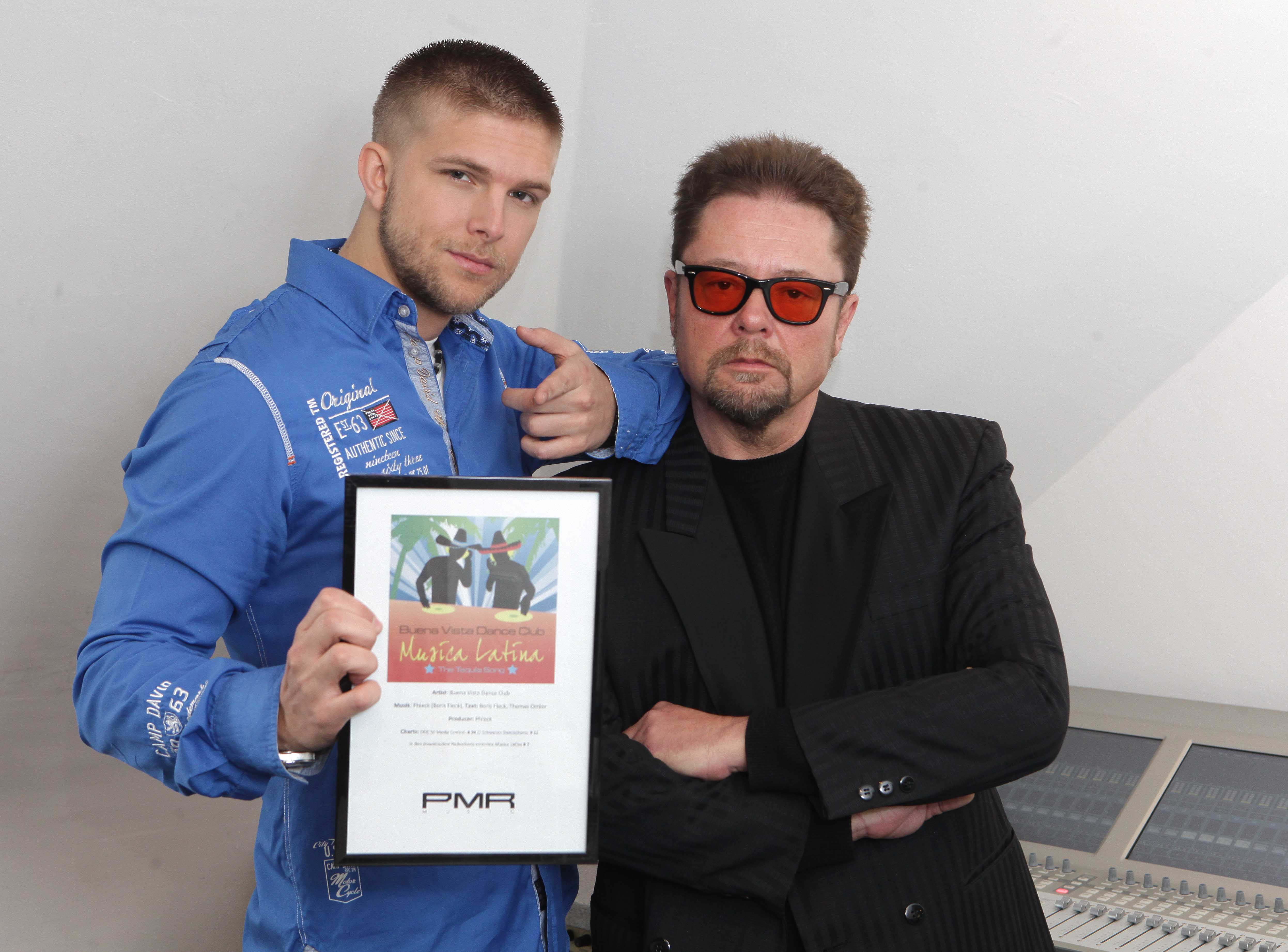 Die PMR-Gesellschafter Boris Fleck alias Phleck und André Lukats Die PMR-Gesellschafter Boris Fleck alias Phleck und André Lukats