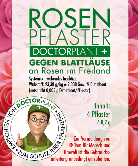 DoctorPlant Tipp: Rosenpflaster gegen Blattläuse an Rosen DoctorPlant Tipp: Rosenpflaster gegen Blattläuse an Rosen