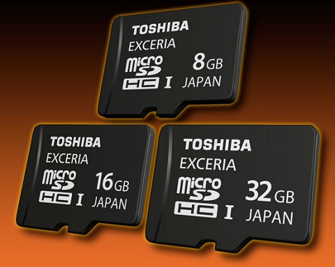 microSD-Card für HD Aufnahmen 