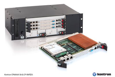 Kontrons 6HE CompactPCI® Prozessorboard und Chassis bieten industrieweit erstmals 10 GbE Systemdurch
