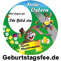 Essbare Tortenauflage für eine ganz besondere Ostertorte Essbare Tortenauflage für eine ganz besondere Ostertorte