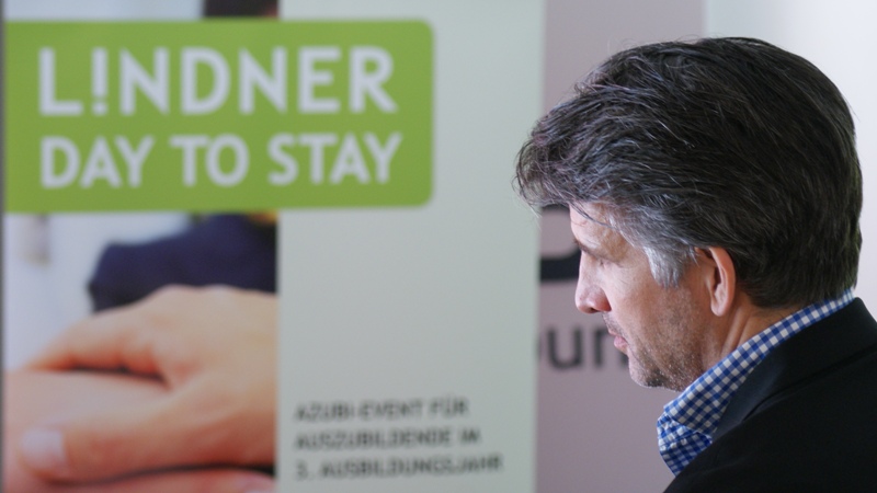 Hotelier Otto Lindner kümmert sich intensiv um die Nachwuchsförderung