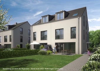 Der Bauträger CONCEPT BAU startet den Verkauf von 24 Doppelhaushälften in Olching. Der Bauträger CONCEPT BAU startet den Verkauf von 24 Doppelhaushälften in Olching.