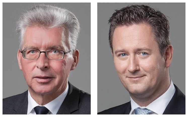 Neue Partner bei Spieker&Jaeger: Hans-Joachim Bartels und Kay U. Koeppen. Fotos: Leifhelm. Neue Partner bei Spieker&Jaeger: Hans-Joachim Bartels und Kay U. Koeppen. Fotos: Leifhelm.