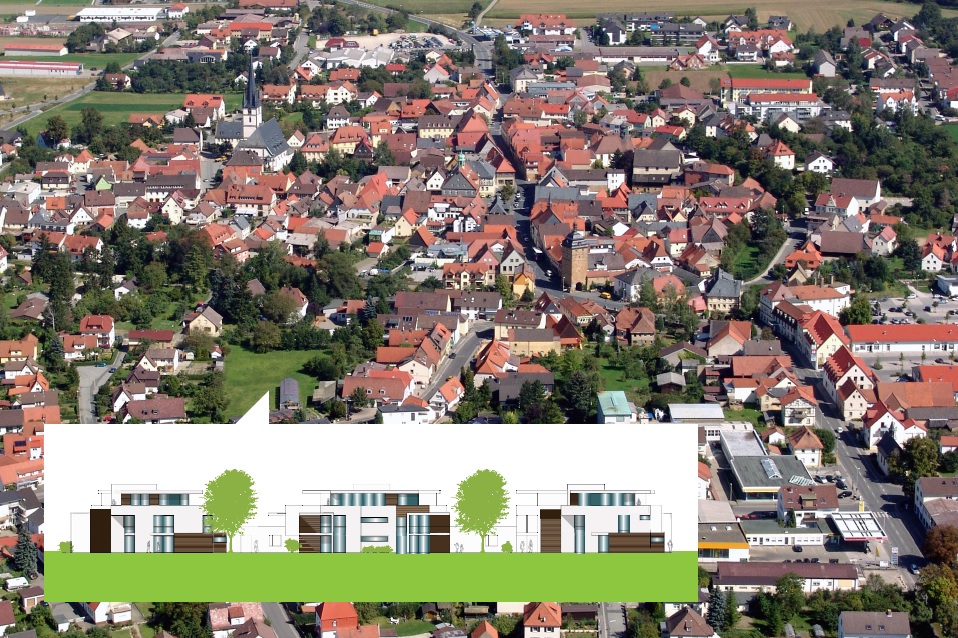 In Bad Staffelstein entsteht die Sonnensiedlung, ein Vorzeigeprojekt für zukunftsfähiges Wohnen.
