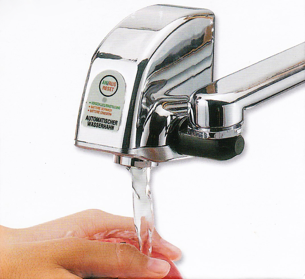Sensor-Wasserhahn zum Nachrüsten: WASSER-STAR Sensor-Wasserhahn zum Nachrüsten: WASSER-STAR