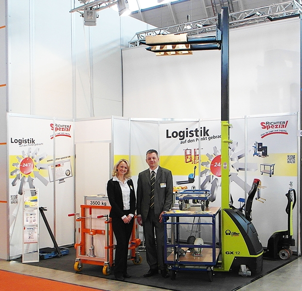 Richter Spezial als Aussteller auf der LogiMAT 2013 Richter Spezial als Aussteller auf der LogiMAT 2013