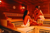 Pärchen in der Sauna Pärchen in der Sauna
