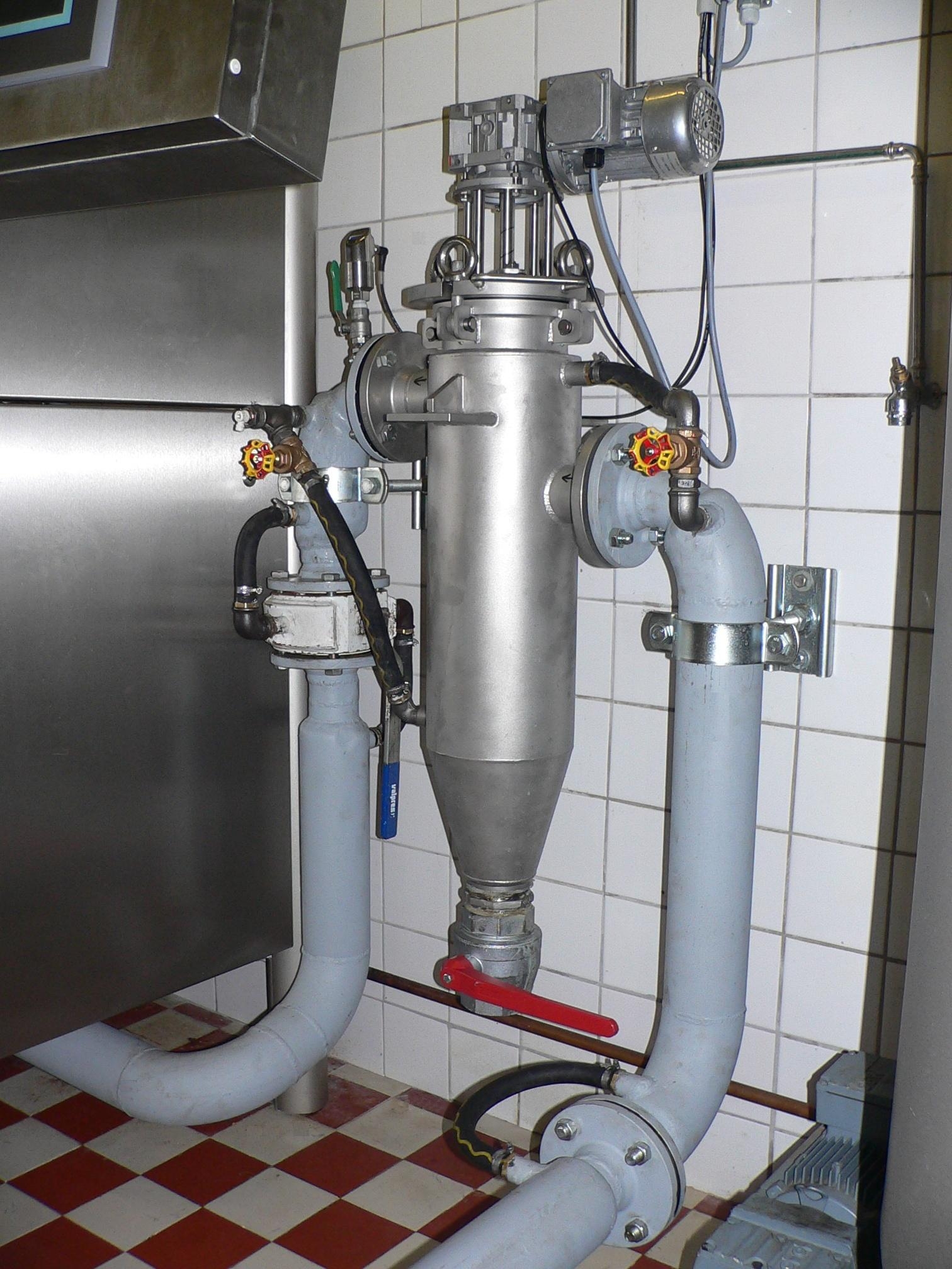 Selbstreinigendes Filtersystem von Contec, Einsatz in der Filtration von Schokolade