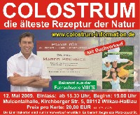 Arztvortrag über Colostrum