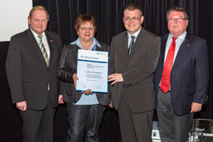 Hugo Neugebauer, Helga und Dirk Herrlein, Dr. Adolf Bauer Hugo Neugebauer, Helga und Dirk Herrlein, Dr. Adolf Bauer