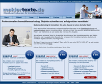 Das neue Angebot von maklertexte.de Das neue Angebot von maklertexte.de