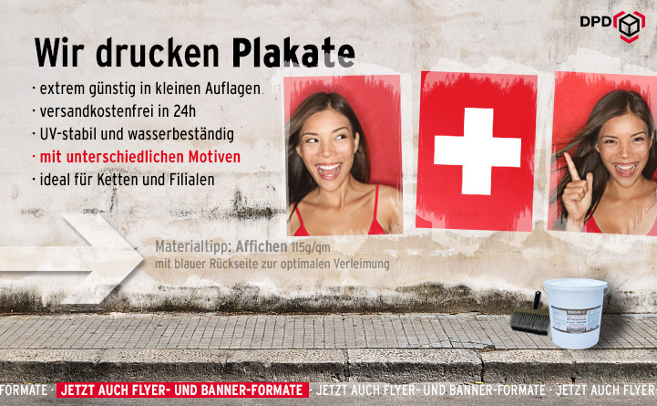 plakatiger.ch und plakatiger.at sorgen nun auch in Österreich und der Schweiz für ein günstiges Plak