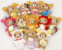 Limited edition of San-X Rilakkuma Zodiac plushies