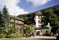 Blick auf den Hoteleingang Blick auf den Hoteleingang