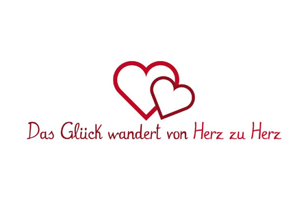 (FOTO: CHICCO) LOGO „Das Glück wandert von Herz zu Herz”