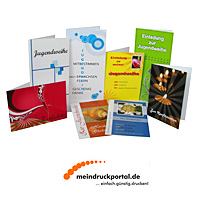individuelle Einladungs-, Glückwunsch- und Dankeskarten bei www.meindruckportal.de