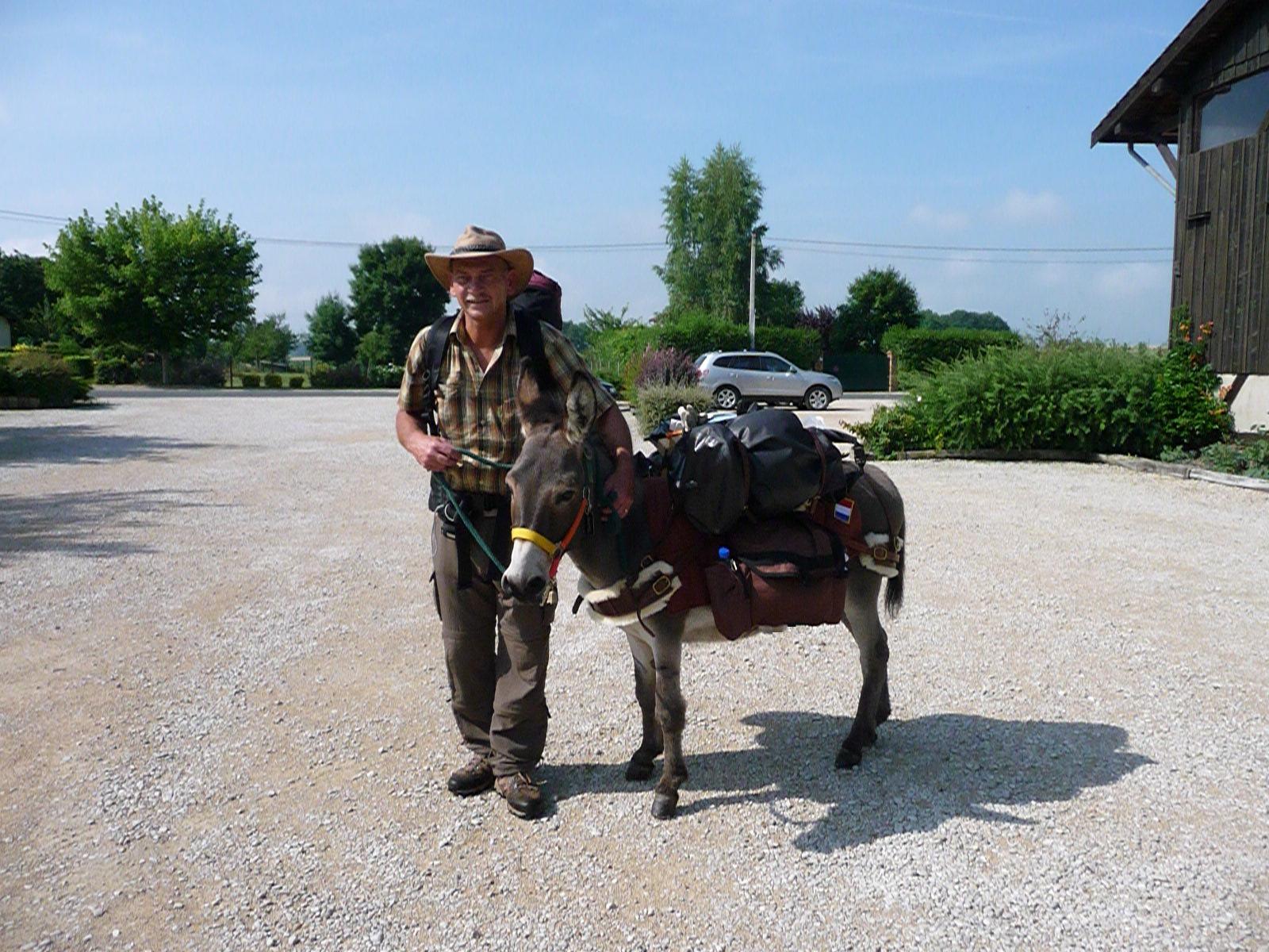 Aufbruch zur Pilgerwanderung