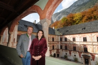 Graf Goess Enzenberg mit Frau Katrin Graf Goess Enzenberg mit Frau Katrin