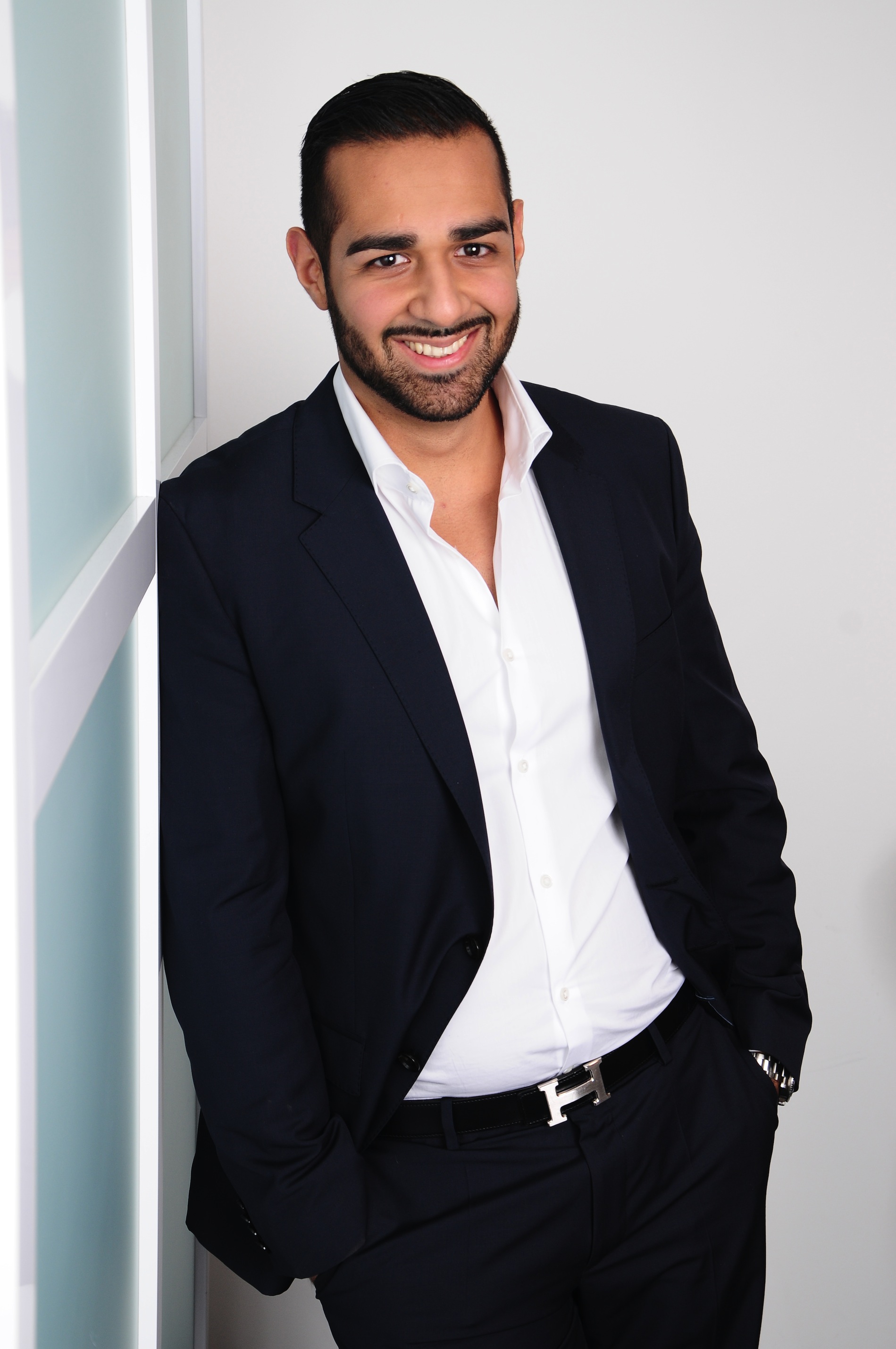 Geschäftsführer und Jungunternehmer Hamed Faizi