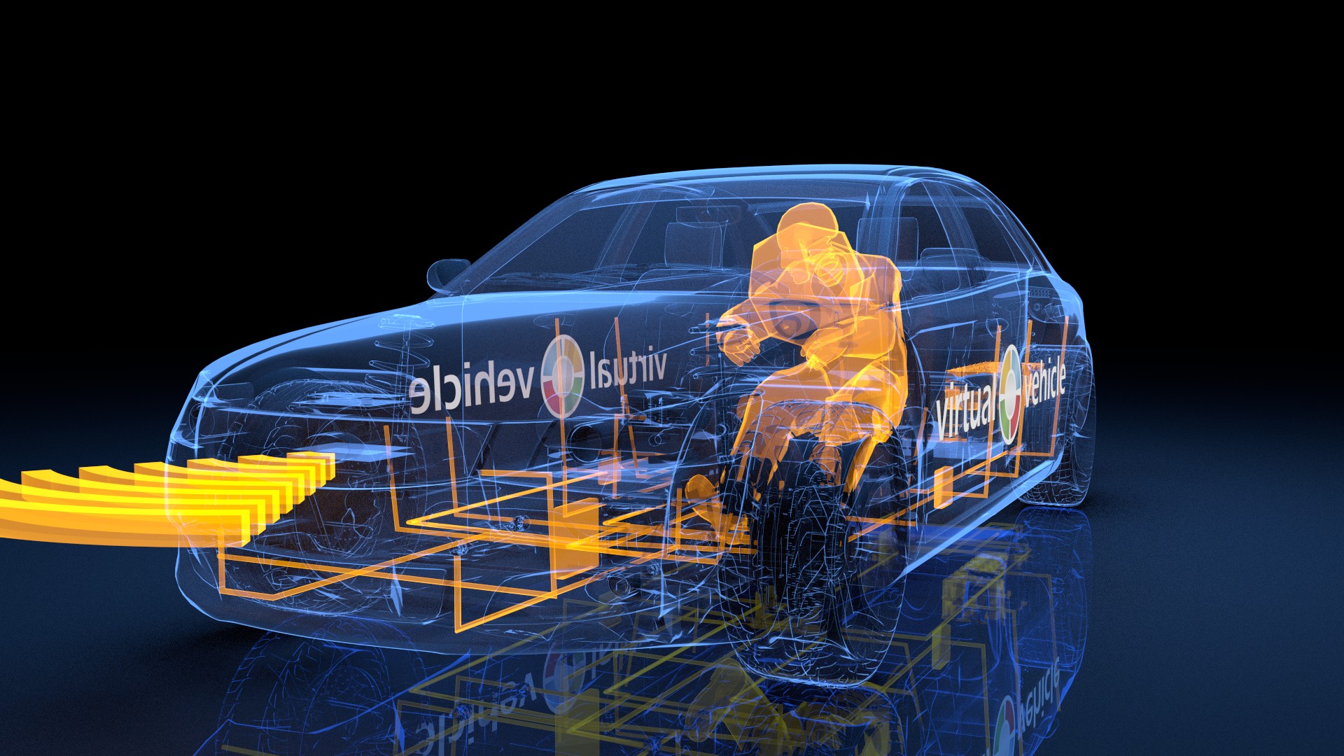 Virtuelle Gesamtfahrzeugentwicklung am Forschungszentrum Virtual Vehicle in Graz, Österreich Virtuelle Gesamtfahrzeugentwicklung am Forschungszentrum Virtual Vehicle in Graz, Österreich