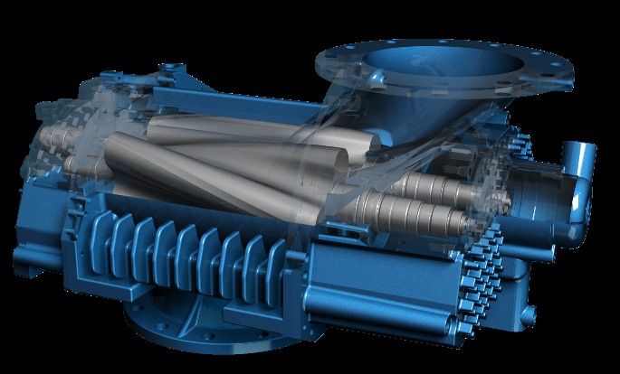 simus systems: Drehkolbenverdichter Delta Hybrid