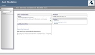 Das Portal der Audi Akademie Das Portal der Audi Akademie