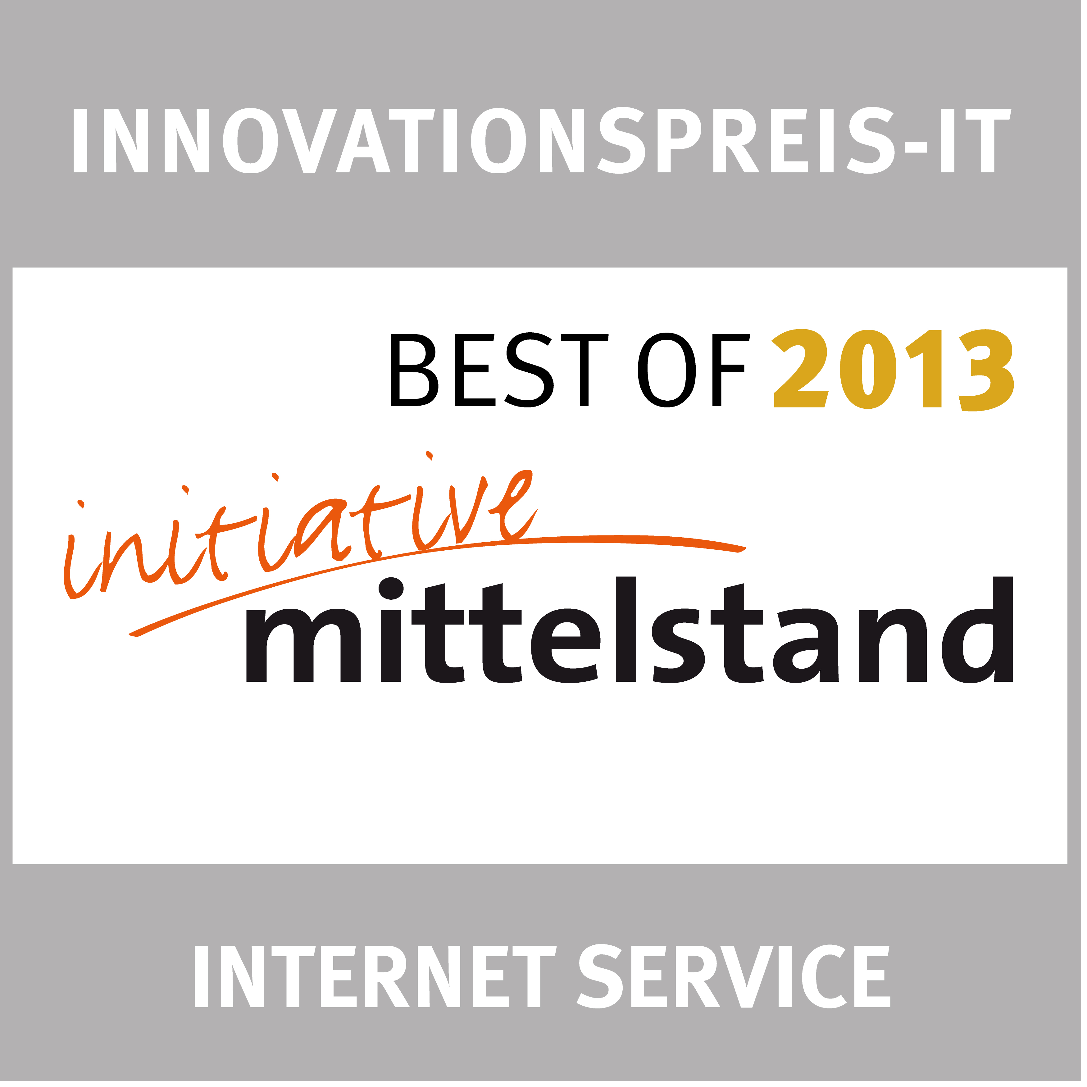Die Initiative Mittelstand prämiert mit dem Innovationspreis-IT Firmen mit innovativen IT-Lösungen. Die Initiative Mittelstand prämiert mit dem Innovationspreis-IT Firmen mit innovativen IT-Lösungen.