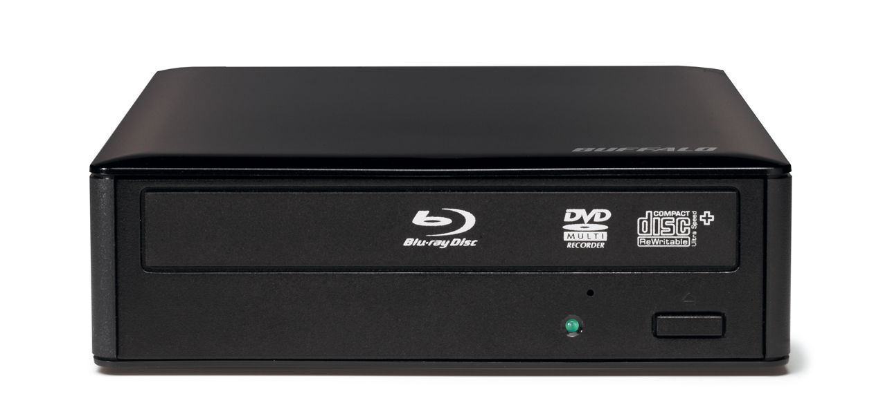 Buffalo Blu-ray-Brenner BRXL-16U3 mit 16-facher Brenngeschwindigkeit Buffalo Blu-ray-Brenner BRXL-16U3 mit 16-facher Brenngeschwindigkeit
