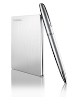 Externe Festplatte STOR.E Slim von Toshiba (Bild: Toshiba)
