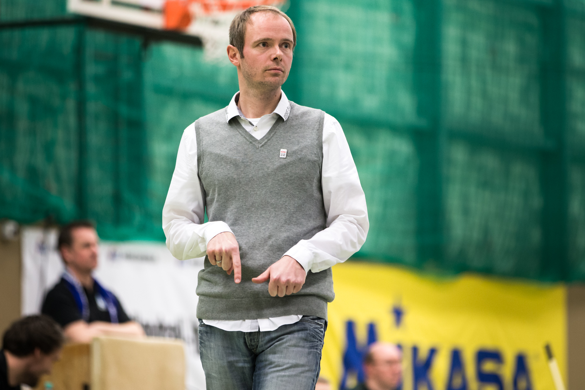 Kölns Trainer Jimmy Czimek (Foto Martin Miseré)