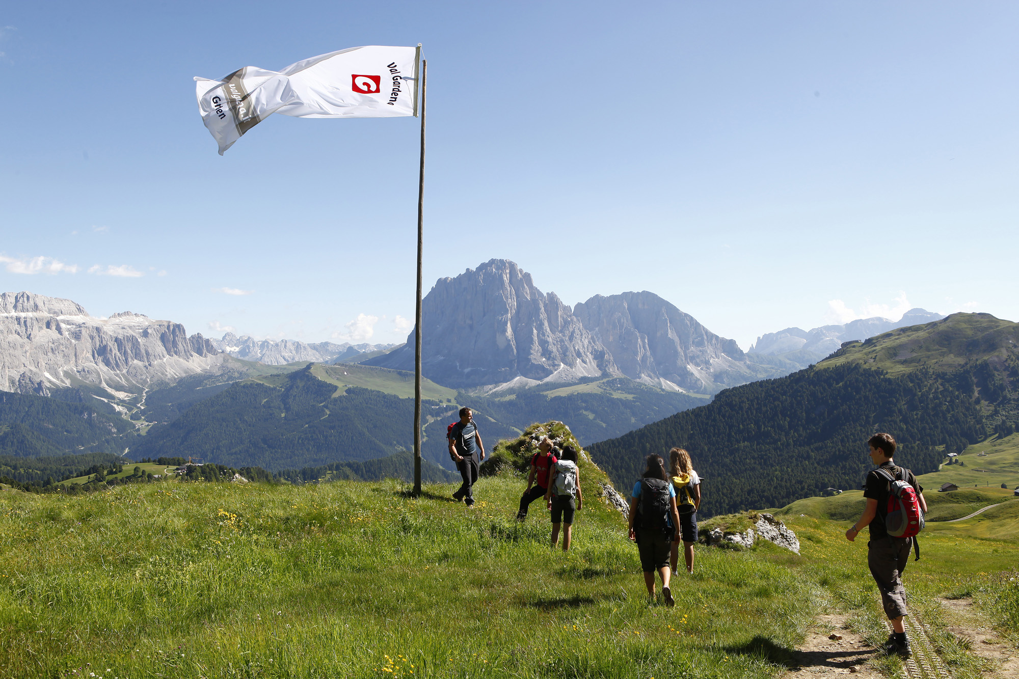 Wandern bei der Volkssportolympiade in Gröden