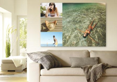 OnlineFotoservice.de: Leinwand-Collage