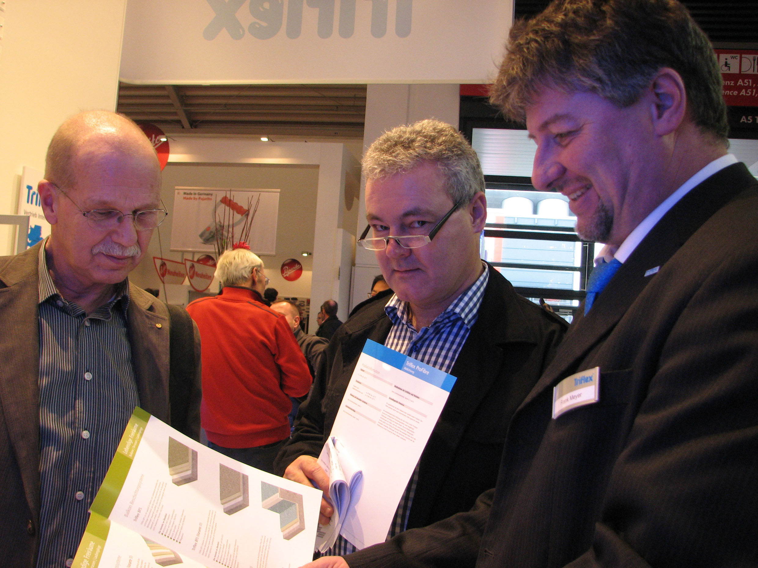 Lösungen mit Flüssigkunststoff stehen im Mittelpunkt am Triflex-Messestand auf der BAU 2013.