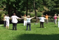 Qi Gong im Kurpark Qi Gong im Kurpark