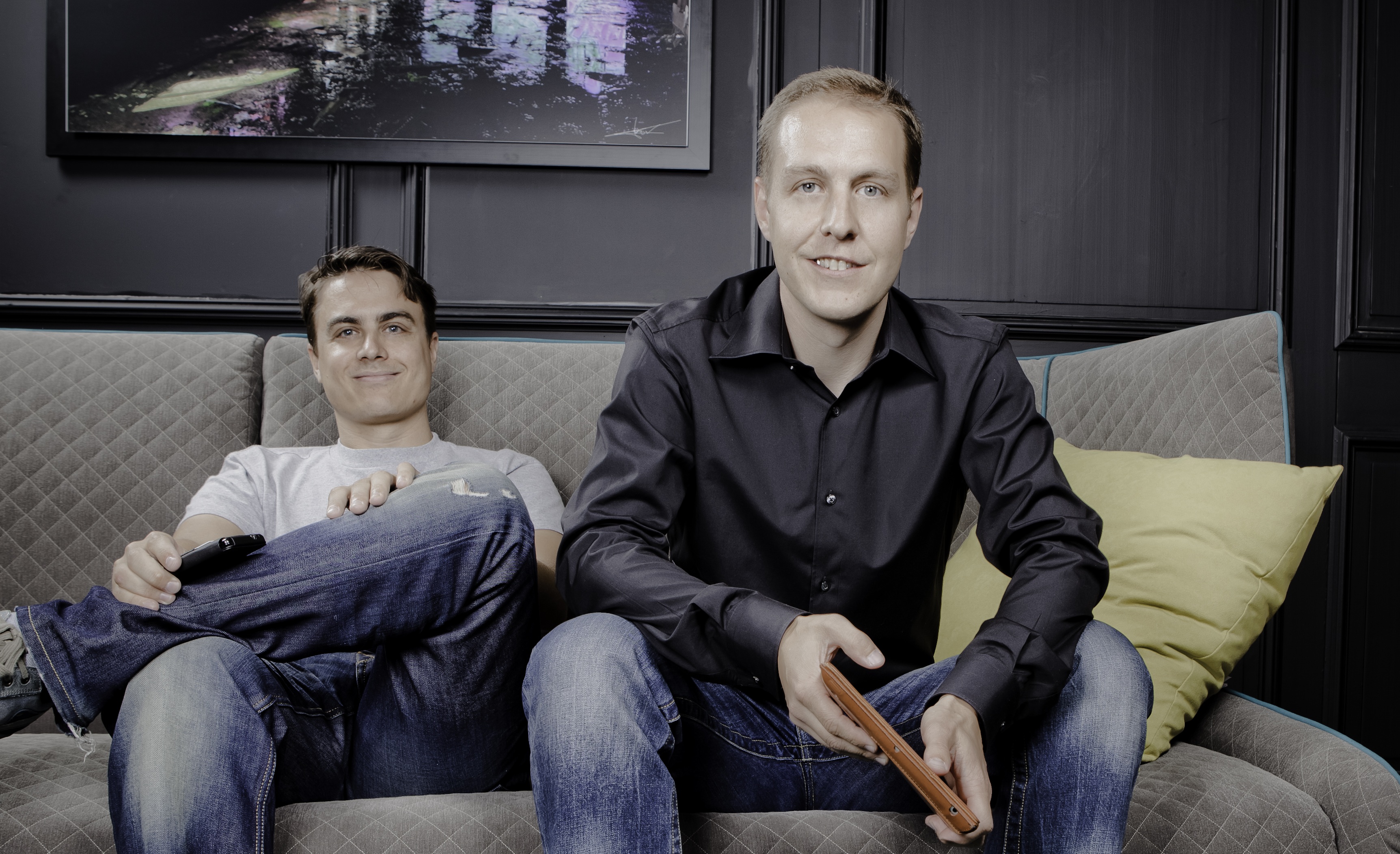 Die beiden Geschäftsführer von KAVAJ: Jörg Kundrath (links) und Kai Klement (rechts).
