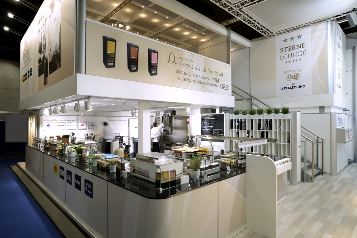 Expotechnik Group mit Nestle Professional auf der Internorga